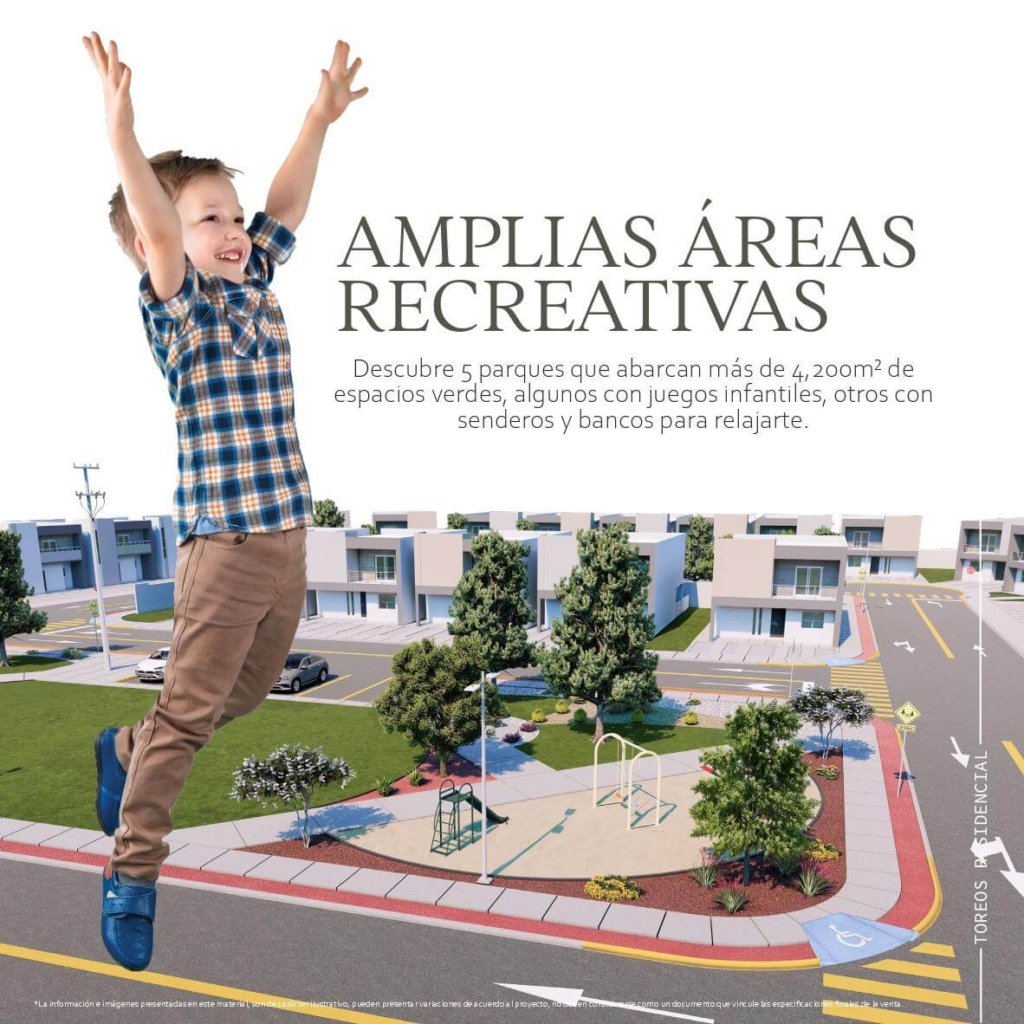 Toreos Residencial - Áreas Verdes y Recreativas